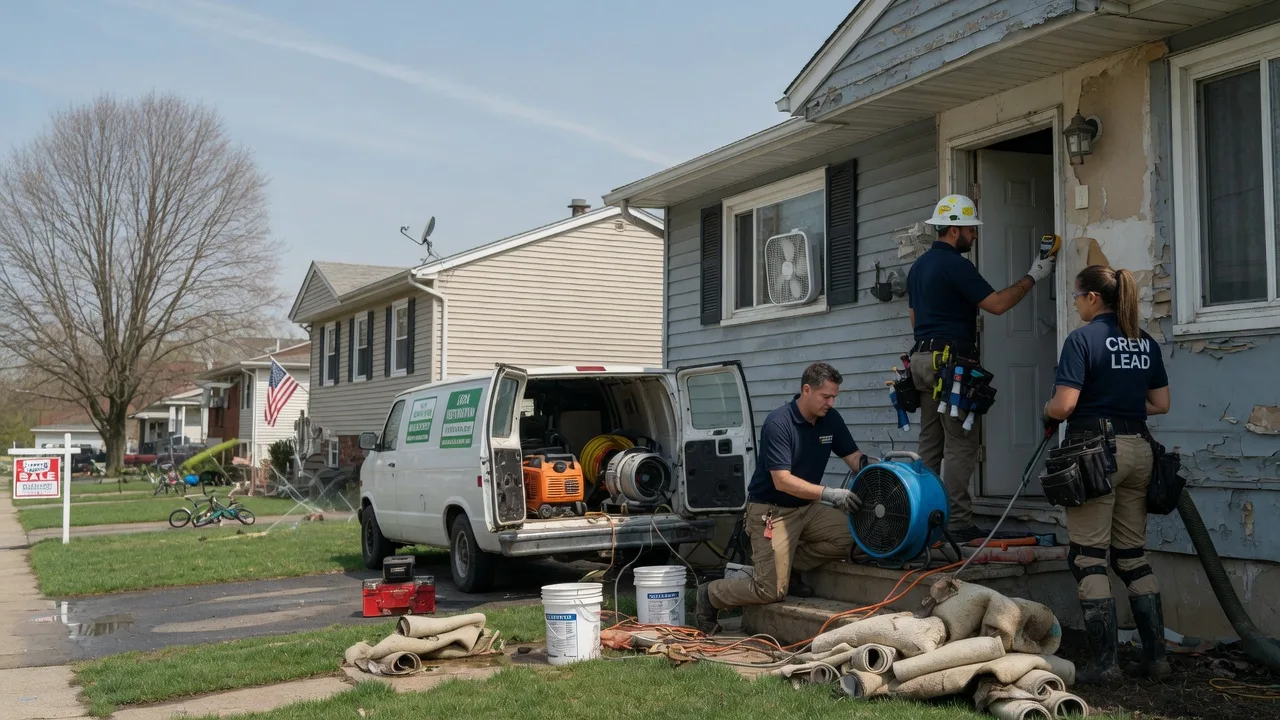 Flood Cleanup in Greensburg, PA near me