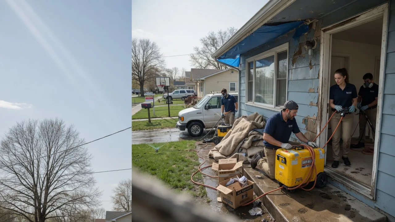 Basement Flood Cleanup in Greensburg, PA near me